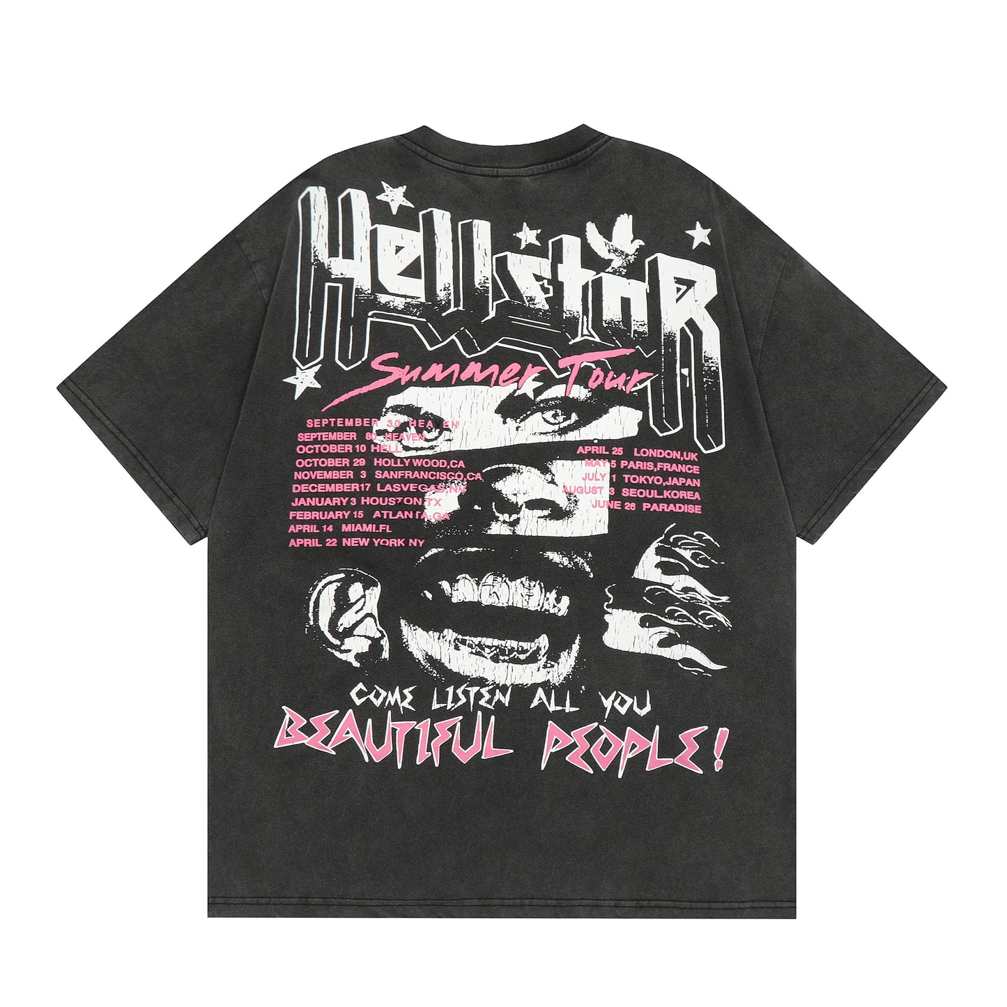 Hellstar 2024 new fashion T-shirt