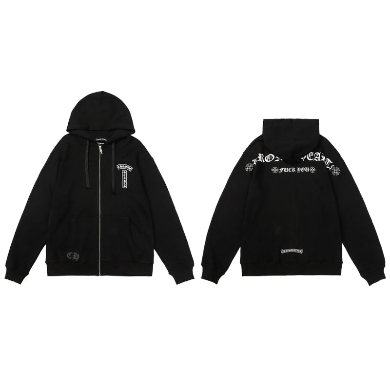 Chrome Hearts Zip Up Hoodie M8511