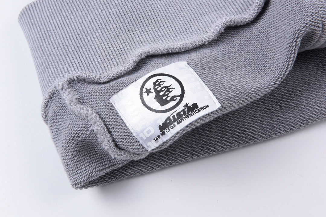 Hellstar Studios Grey Hoodie 2024 New