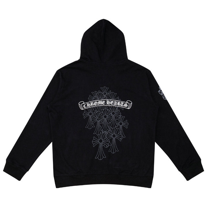 Chrome Hearts Zip Up Hoodie K5006