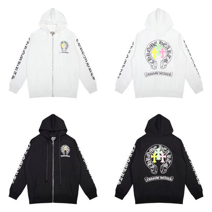 Chrome Hearts Zip Up Hoodie K5012