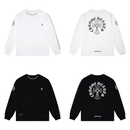 Chrome Hearts Men's Long-Sleeve T-shirt Sweatshirt K9010