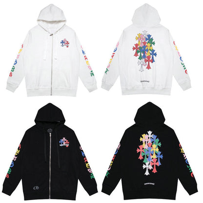 Chrome Hearts Zip Up Hoodie K5010