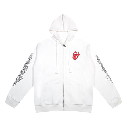 Chrome Hearts Zip Up Hoodie K4