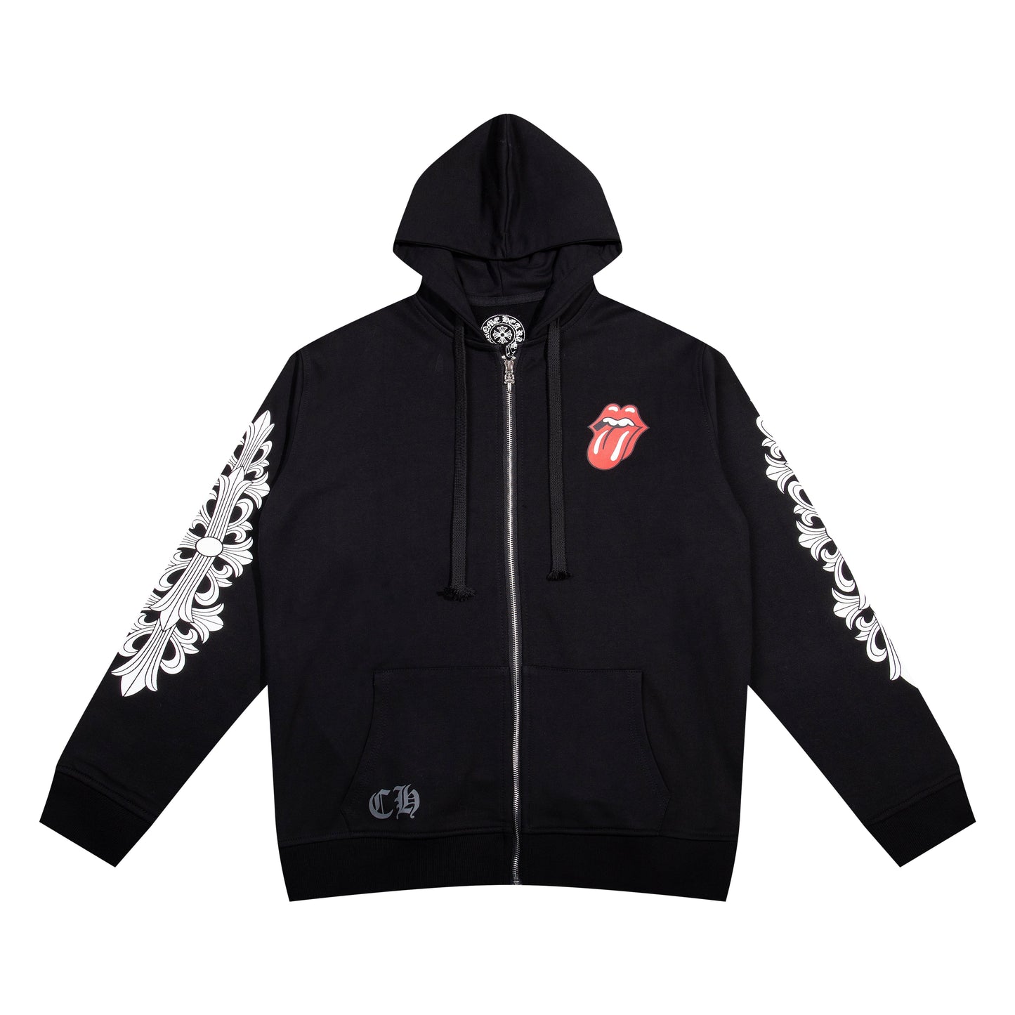 Chrome Hearts Zip Up Hoodie K4