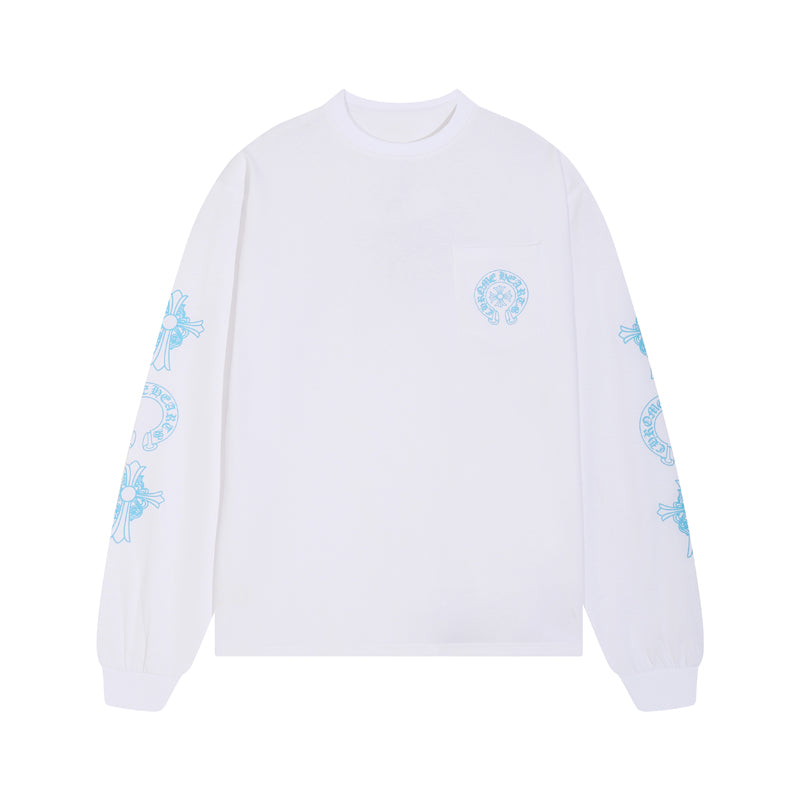 Chrome Hearts Men's Long-Sleeve T-shirt Sweatshirt K8018