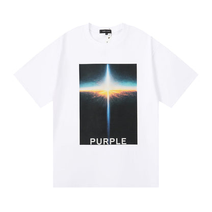 パープル 2024 新Tシャツ 3017 