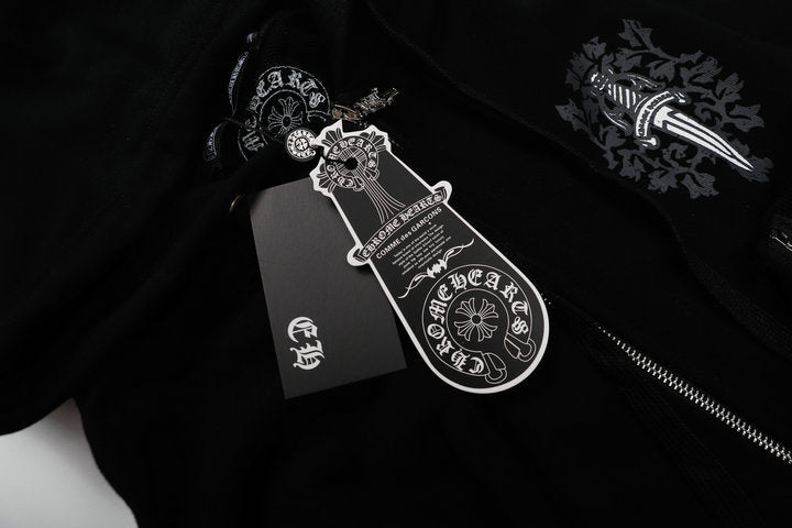 Chrome Hearts Zip Up Hoodie M8509