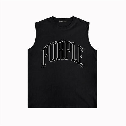 PURPLE-パープルノースリーブTシャツ0004